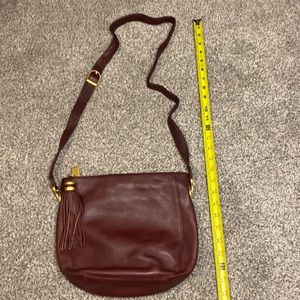 Croft and Barrow plum zipper and snap purse.